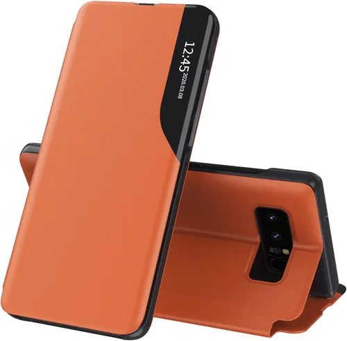 Miniatura 15 de Funda para Samsung Galaxy Note 8, Galaxy Note 8 Funda de piel transparente con función atril magnética Flip Phone Case Mujeres Hombres Funda