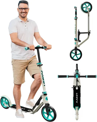 Miniatura 11 de Adult Scooter with Big Wheels Adjustable Height, Foldable Aluminum Frame Smooth Ride for Urban Commuting and Outdoor Fun Suitable for Teens