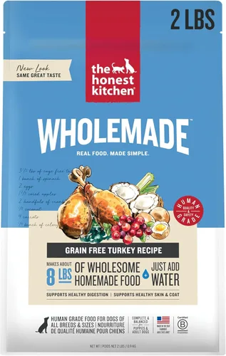 Miniatura 18 de The Honest Kitchen Human Grade Wholemade™ Comida deshidratada para perros sin granos de pollo grado humano - Comida completa y equilibrada