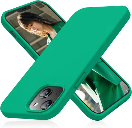 Miniatura 40 de JELE Funda a prueba de golpes diseñada para iPhone 11, funda de teléfono de silicona líquida con [forro de microfibra suave antiarañazos]