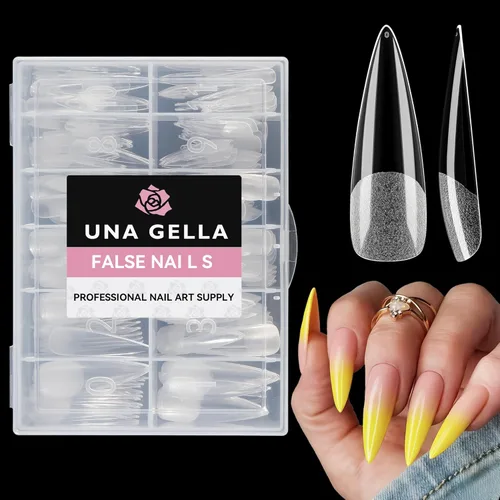 Miniatura 13 de UNA GELLA No necesita lámpara de pegamento sólido para uñas a presión: uñas acrílicas súper fuertes semi pegamento de uñas gel de curado rápido 0.3