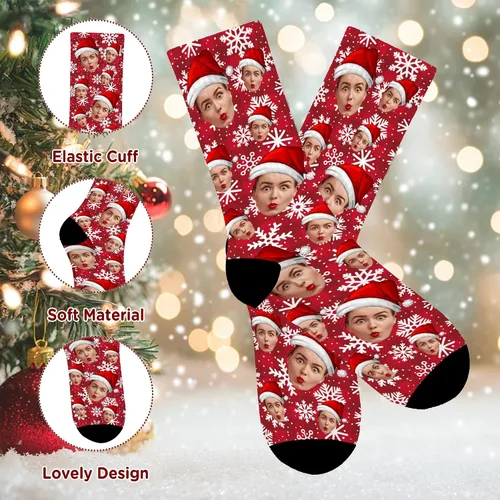 Miniatura 3 de Artsadd Calcetines personalizados para mujeres y hombres, amantes de los perros y gatos, regalos divertidos unisex personalizados