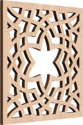 Miniatura 13 de París - Paneles de pared decorativos de madera con calado, extra pequeños, 7 3/8 pulgadas de ancho x 7 3/8 pulgadas de alto x 1/4 pulgadas de alto