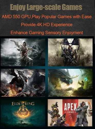 Miniatura 8 de RX 550 - Tarjeta gráfica para juegos de 4 GB GDDR5 de 128 bits PCIe 3.0 x8 con alimentación DisplayPort, salidas HDMI y DVI RX 550 4GB