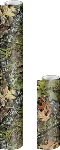 Miniatura 25 de Mossy Oak Patrones de Caza en Rollo de Camuflaje Mate, Envoltura de Vinilo Autoadhesiva, DIY (48"x12", Break-Up Country)