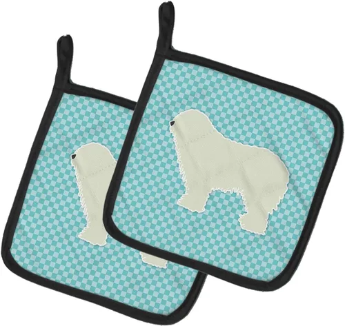 Miniatura 426 de Caroline's Treasures BB3567PTHD - Juego de soportes para ollas de cocina resistentes al calor, almohadillas calientes para cocinar, hornear, Copo