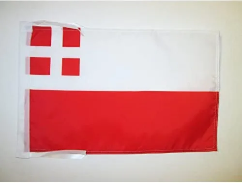Miniatura 1009 de Bandera de México AZ FLAG, 45.7 x 30.5 cm, con cordones - Pequeñas banderas mexicanas de 30 x 45 cm - Bandera de 45.7 x 30.5 cm