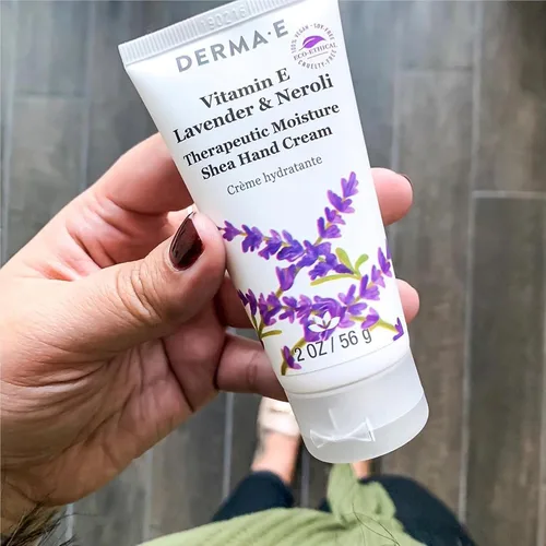 Miniatura 7 de derma e Vitamina E Lavanda y Neroli Crema de Manos Terapéutica Humectante de Karité, Aqua