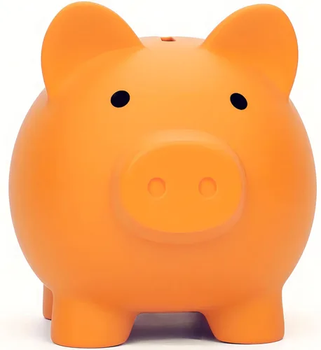 Miniatura 8 de Alcancía para Sbrvaniy Piggy Coin Banks para niños y niñas, mi primer banco de dinero de plástico irrompible tamaño S/M/L decoración ahorro Navidad