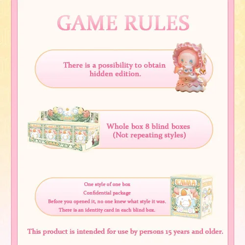 Miniatura 3 de Aven Rabbit Emma - Caja ciega para fiesta de cumpleaños, figuras de acción, caja misteriosa, juguetes aleatorios, regalos de cumpleaños, juguete 3