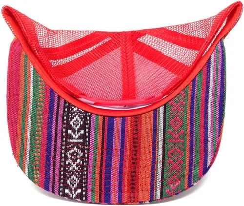 Miniatura 3 de Crown Flat Bill - Gorra de malla para camionero, estampados mixtos
