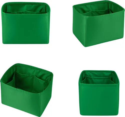 Miniatura 8 de Organizador de bolso para bolsa de lujo, tela de satén ligera y suave con bolsillos, ideal para viajes, compras y uso diario, opciones multicolor