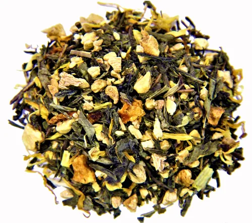 Miniatura 8 de Nelson's Tea - Jazmín de Aladino - Té verde de hojas sueltas - Té verde infundido con jazmín (muestra)