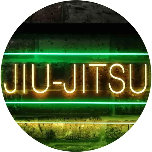 Miniatura 19 de ADVPRO Jiu-Jitsu Brasileño Sport Dual Color LED Neon Sign Azul y Rojo 12 x 8 pulgadas st6s32-i3836-br