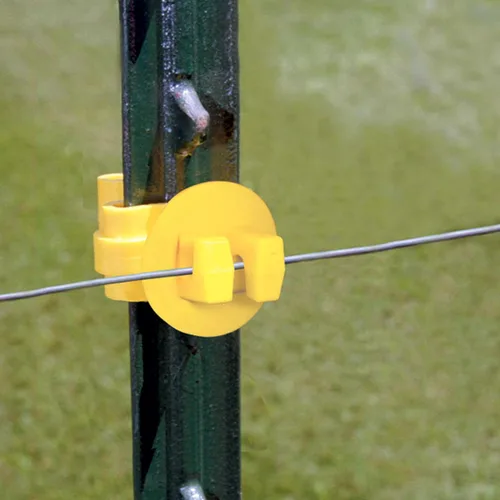 Miniatura 3 de Zareba Aislador Estándar de Poste en T de Ajuste Ceñido - ITY-Z - Paquete de 25 - Para Usar con Cercas Eléctricas - No Se Necesita Herraje - Incluye