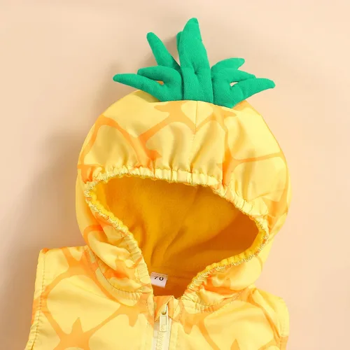 Miniatura 3 de Newborn Infant Baby Girls Boys Clothes Cute Avocado Jumpsuit Sleeveless Hoodie Romper Sweater Stripe Stockings Fall Outfit
