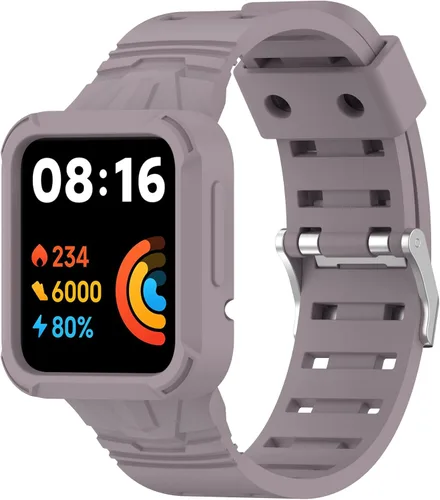Miniatura 10 de Senter Correa de repuesto de goma para reloj Redmi 2 lite/MI Watch Lite 2/MI Watch Lite/Redmi 2/Redmi Smart Watch, funda protectora resistente