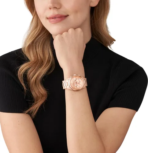 Miniatura 6 de Michael Kors Runway - Reloj de acero inoxidable para mujer, con banda de acero, cerámica o silicona