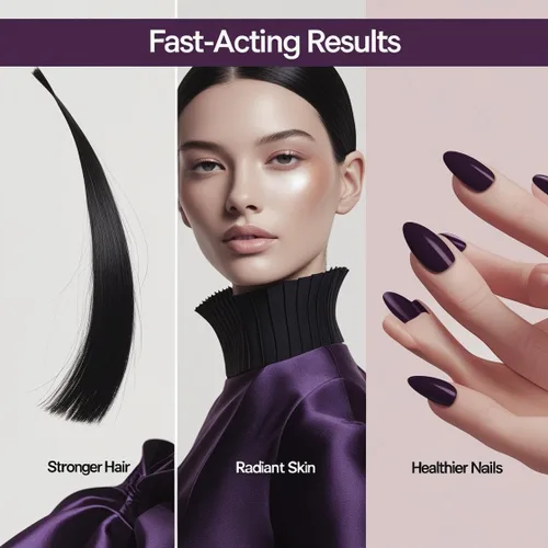 Miniatura 5 de Vita4Life! Biotin 2000mcg + MSM Vitaminas para el crecimiento del cabello para mujeres y hombres Suplemento de apoyo para el cabello, la piel