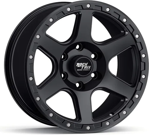RockTrix RT112 rueda de 17 pulgadas compatible con Ford F150 2009-2021 (todas las versiones incluyendo Raptor) patrón de pernos de 6 x 135, 17 x 9