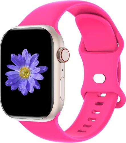 Correas deportivas compatibles con Apple Watch de 1.65, 1.73, 1.77, 1.77, 1.61, 1.49, 1.57 y 1.73 pulgadas, para mujeres y hombres, correa de Rosa