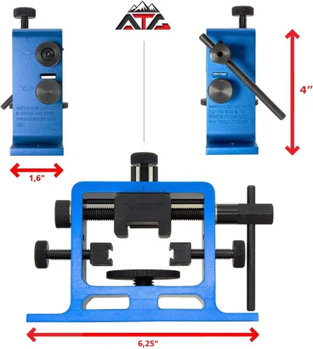 Miniatura 6 de ATG Herramienta de empuje de vista trasera de cola de milano universal resistente