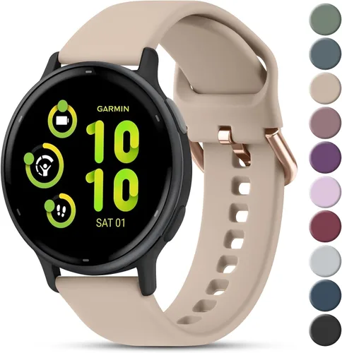 Meliya Bandas compatibles con Garmin Vivoactive 5/Vivoactive 3/Venu 2 Plus/Venu Sq/Venu Watch Band para mujeres y hombres, correa de repuesto