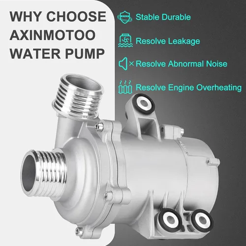 Miniatura 3 de Bomba de agua refrigerante de motor eléctrico con pernos 11517597715 11517571508 Reemplazo para B-MW X1 2013-2015, 320i 2013-2018, 320i xDrive