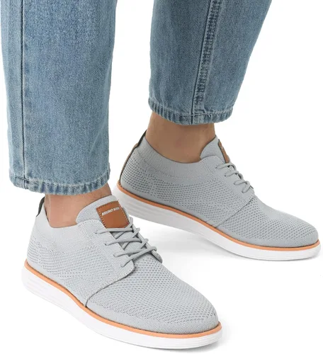 Miniatura 6 de Bruno Marc Zapatillas de malla para hombre Oxfords ligeras