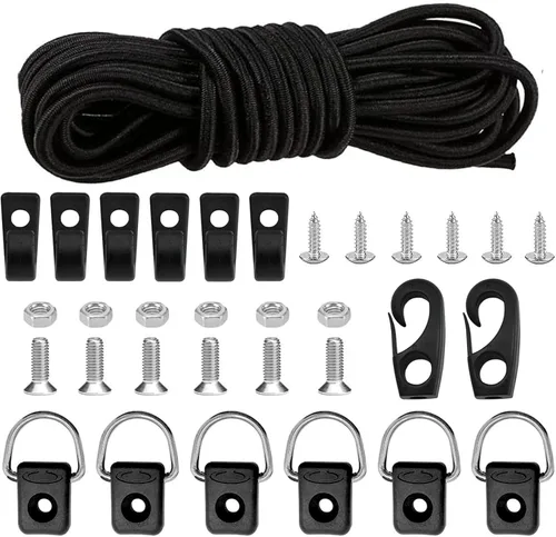 Miniatura 8 de ISURE MARINE Kit de aparejo de cubierta de kayak, accesorio para barco, kayak, canoa Conjunto 1