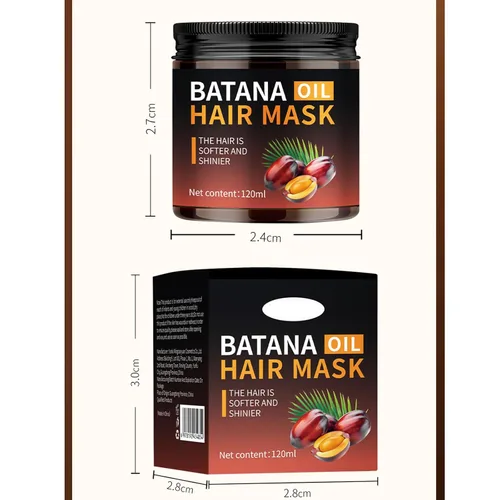 Miniatura 7 de Batana Oil for Hair Growth,Pure & Natural Batana Paste,Deep Conditioning Hair Mask to Strengthen Hair,Frizz Control,Silky Smooth Thick Hair,Hair