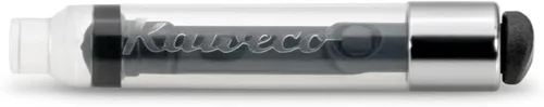 Miniatura 2 de Kaweco Mini convertidor deportivo paquete de 2, negro/transparente, instrumento de escritura
