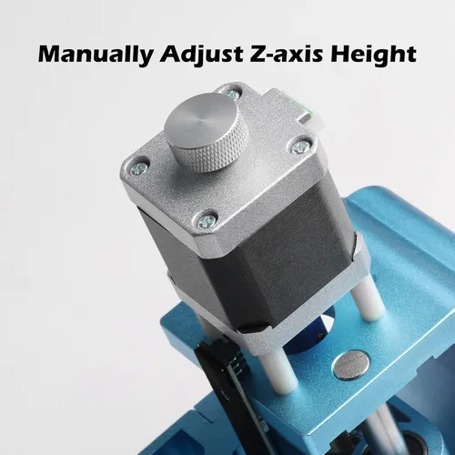Miniatura 4 de Genmitsu Kit de montaje de eje Z de aluminio mejorado V2, con soporte de motor de husillo para husillo 775 y husillo de 300-500W, soporte de husillo