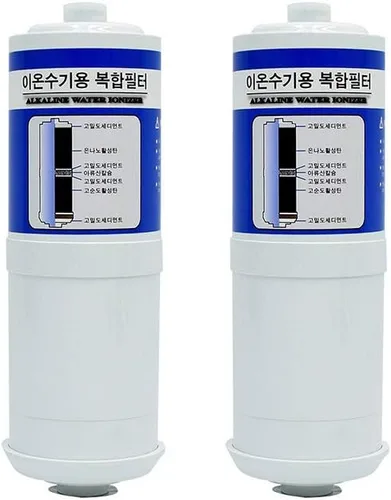 Juego de 2 filtros ionizadores de agua para Nexus X-Blue, Smart, AK-1000, AK-4000, JP-1000, NW-100
