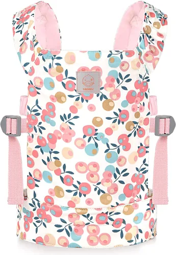 Miniatura 10 de GAGAKU Portabebés para Muñecas para Niñas Pequeñas - Juguete Portador de Animales de Peluche para Niños Pequeños - Flores de Cera Rosa