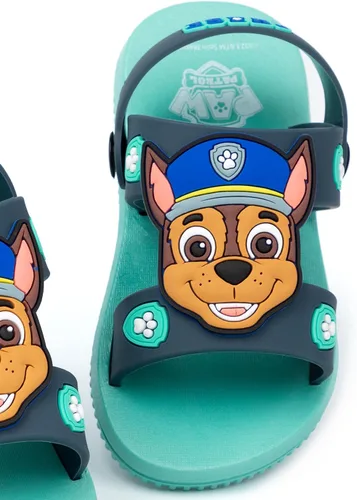 Miniatura 6 de Paw Patrol Sandalias para niños Deslizadores azules para niños con correa de apoyo Chase The Police Dog Zapatos de verano Calzado sin cordones