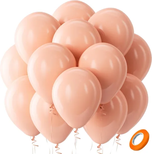 Miniatura 39 de Bezente - Globos de 12 pulgadas de látex con confeti para bodas, graduaciones, despedidas de soltera y cumpleaños, aptos para helio, dorado, 60