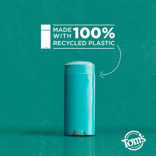 Miniatura 8 de Tom's of Maine Desodorante natural sin perfume sin aluminio para mujeres y hombres, se pone transparente, protección contra olores y humedad
