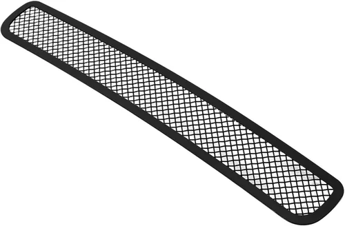 APS Compatible con Chevy Silverado 2500HD 3500HD 2011-2014 Parachoques inferior de acero inoxidable de malla negra Rejilla frontal Inserto C76832H