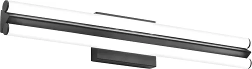 Miniatura 9 de SOLFART Lámpara de baño negra mate, barra de luz de tocador de 32 pulgadas, luces LED para espejo, luces LED para espejo, luz negra de tocador