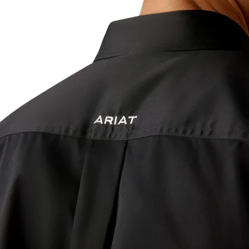 Miniatura 5 de Camisa de sarga con logo del equipo Ariat, ajuste clásico, para hombres
