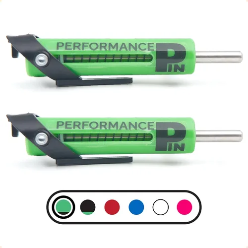 The Original Drop Set Pins for Gym | Una repetición más con pasadores de pila de peso | Transición instantánea a pesos más bajos para más Verde