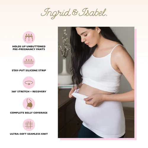 Miniatura 2 de Ingrid & Isabel - Faja de maternidad para mujer Everyday, Color piel (nude)