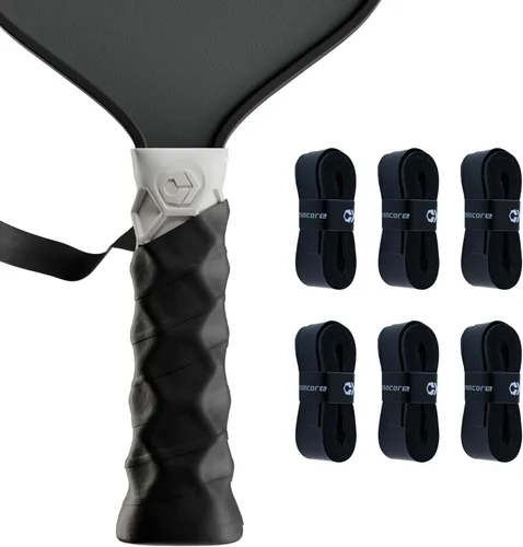 Miniatura 17 de Hesacore Hesatac Cinta de Sobreagarre – para Pickleball, Pádel y Tenis – Hecha para Agarres Hesacore – Absorbe el Sudor, Suave, Antideslizante