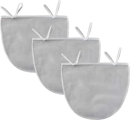 Miniatura 10 de HIC Kitchen Bolsa de leche de nueces sin blanquear con cierre de cordón, 11 x 9 pulgadas