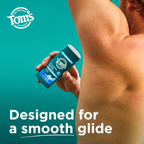 Miniatura 6 de Tom's of Maine Mountain Spring Desodorante Natural Sin Aluminio Para Mujeres y Hombres Se Aplica Transparente Protección Contra Olor