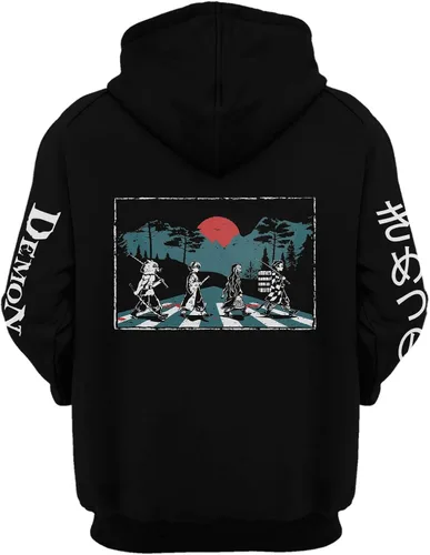 Miniatura 3 de GLIKXN Sudadera deportiva unisex con capucha de anime para hombres y mujeres