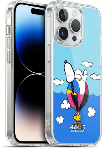 Miniatura 192 de Head Case Designs Funda de gel con licencia oficial de Peanuts Snoopy & Woodstock Halfs and Laughs [protección de grado militar] compatible