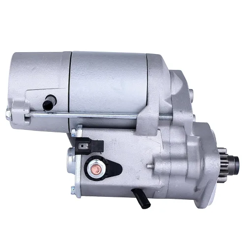 Miniatura 7 de RAREELECTRICAL Motor de arranque compatible con Mc35 G6035 Segadora delantera Tt45a Tt50a Tc48da Tc55da Tractor compacto diesel en sentido horario