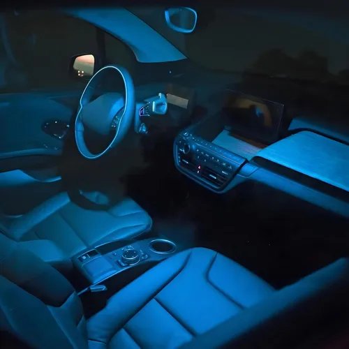 Miniatura 6 de Kit de iluminación ambiental para automóvil, 2 unidades, bajo brillo, con encendedor de cigarrillos, luces LED subterráneas de 12 V, luz